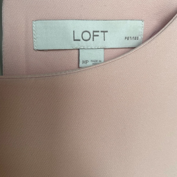 Loft blush bell sleeve top - Picture 4 of 5